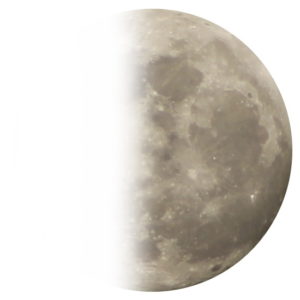 First Quarter Moon Png - Full Moon Transparent Background, Png