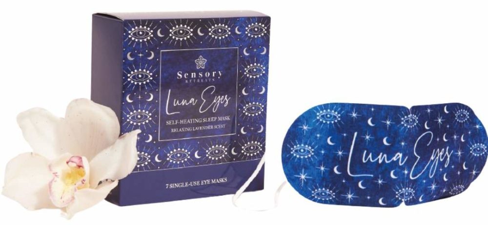 Luna Eyes Self-Heating Eye Mask Lavender