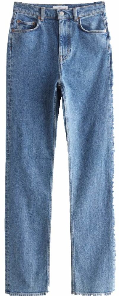 & Other Stories Favourite Cut, Organic Cotton, Mid Blue Jean