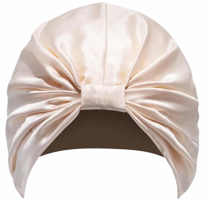 Jasmine pure silk sleep cap