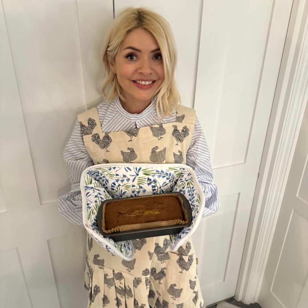 Holly’s family favourite banana and blueberry loaf cake