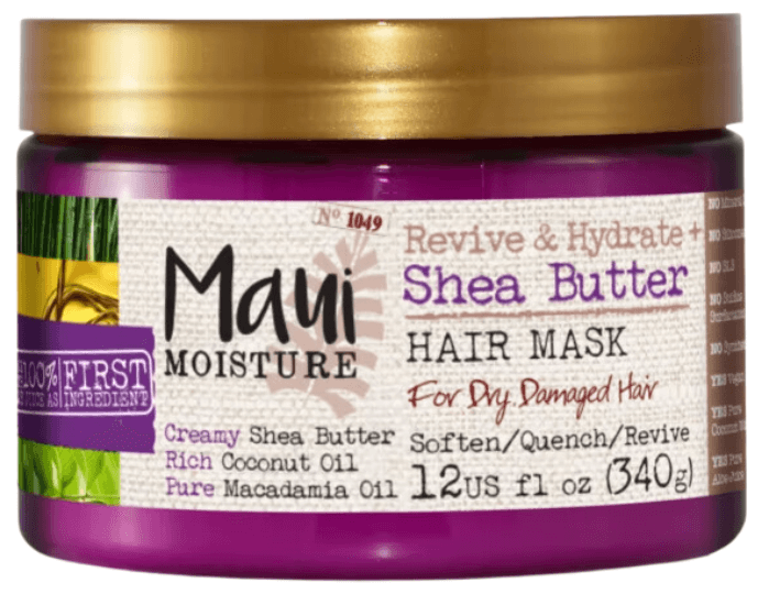Maui moisture revive and hydrate shea butter hair mask - best curly hair products