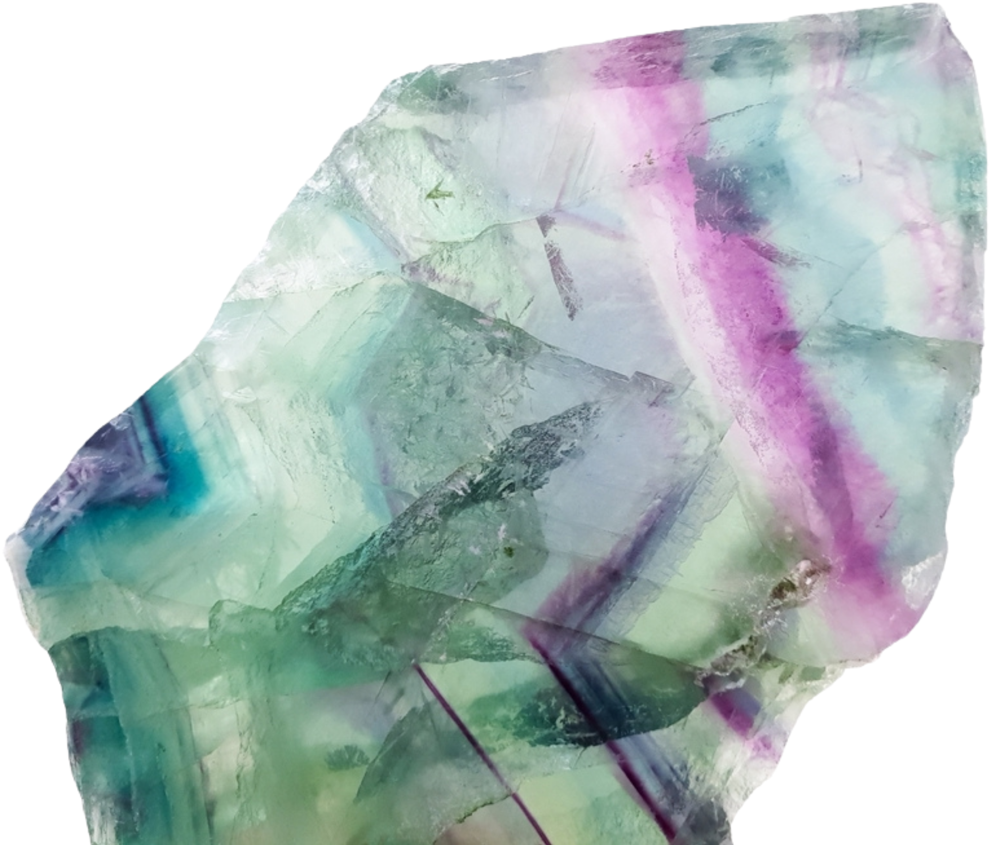 rainbowfluoritecrystalslabmacroshotwithbeautifuldetails
